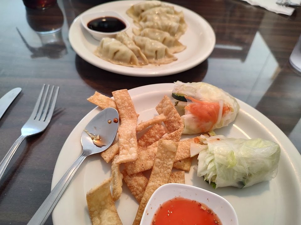 Spring Rolls and Pot Stickers