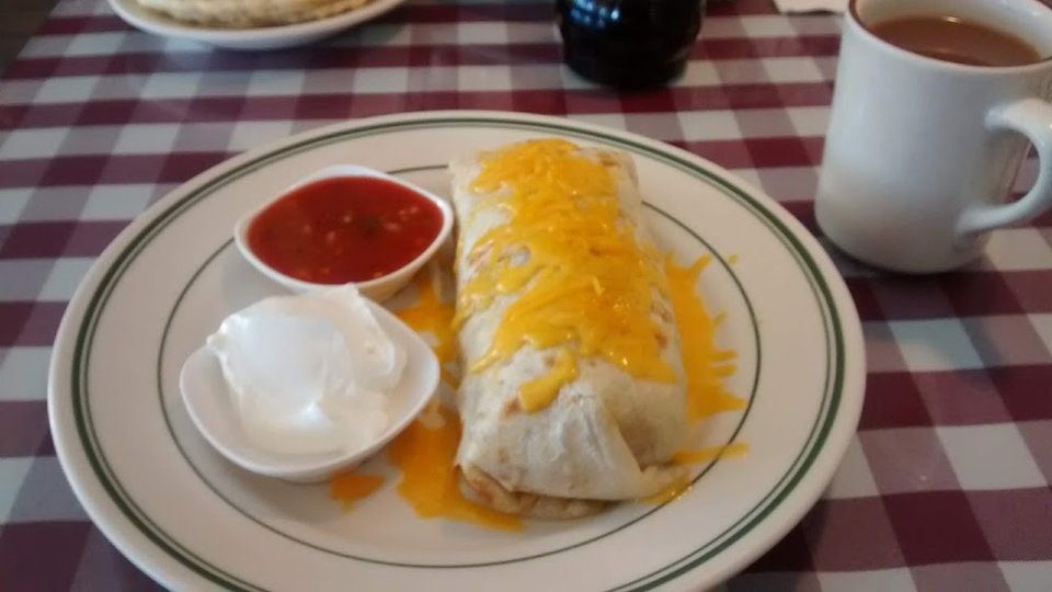 Breakfast Burrito Plate